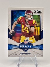 Sam Darnold 2018 Score Draft Rookie Card Seattle Seahawks Super-bowl Champ . rookie card picture