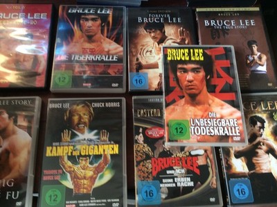Bruce Lee [9 DVD] Todeskralle Legende des Drachen True Story  König Kung Fu Giga