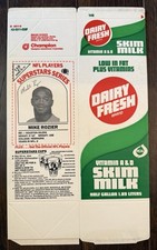 Mike Rozier Oilers 1986 Dairy Fresh NFL Players Milk Carton Red #10 Cornhuskers