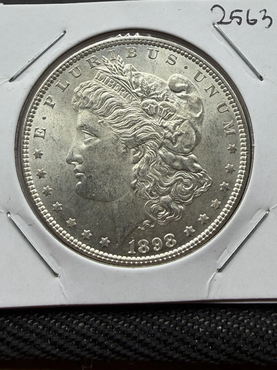 1898年 米ドル 99.9% シルバー  本物 Silver 1898 Year Morgan US Dollars (1878-1921) for sale | eBay