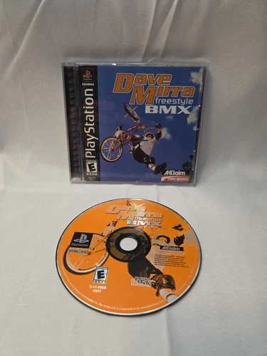 Dave Mirra Freestyle BMX (Sony PlayStation 1) Complete - Tested CIB + reg card