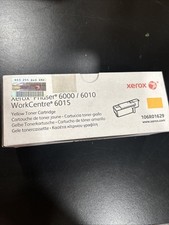 Xerox Phaser 6000/6010 106R01629 Yellow Toner Cartridge WorkCentre 6015 - NEW OS