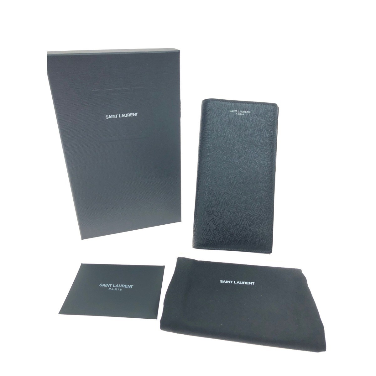 SAINT LAURENT PARIS Long wallet continental in calf leather #043  