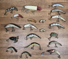 Vintage Kautzky Lazy Ike Fishing Lures And Others Jitterbug