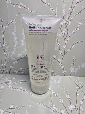 Giovanni Eco Chic Hair Thickener Volumizing Styling Hair Gel 6.8 fl oz Sealed