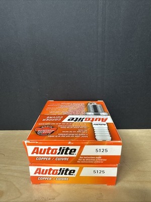 Autolite Spark Plugs Copper Lot Of 2 (5125)