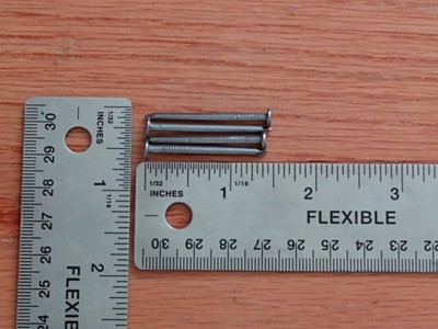 4 Common Nail 1.5 Inch 1 1/2 inches construction nails 4D penny steel  woodwork