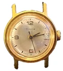 VINTAGE TIMEX MECHANICAL CALENDAR WATCH PIECE FOR PARTS OR REPAIR IT IS TICKING