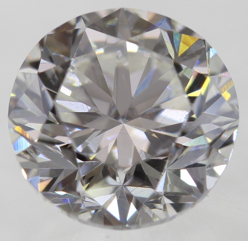 0.08 Carat D VVS2 Round Brilliant Natural Enhanced REAL MINED Diamond 2.8mm