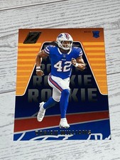 2023 Panini Zenith Dorian Williams #137 Rookie Football Card Buffalo Bills RC. rookie card picture