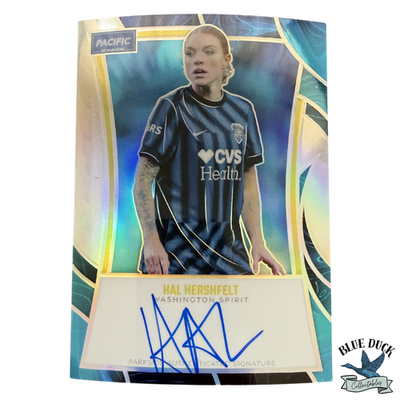 #ad 2025 Parkside Pacific NWSL On Card Auto Hal Hershfelt Spirit USWNT $17.99