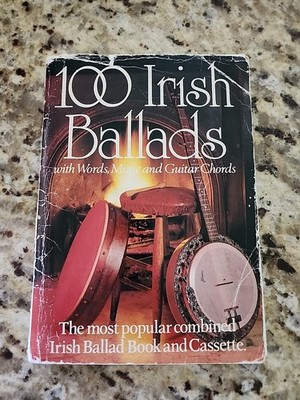 100 Irish Ballads with Words, Standard Notation and Guitar Chords  Book Only