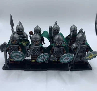 LEGO Herr der Ringe 8 Soldaten von Rohan Minifiguren NEU