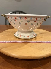 MCM Kamenstein Enamel Colander 