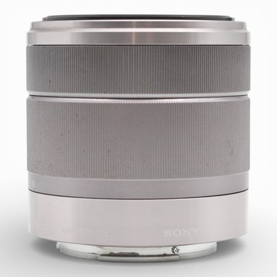 Objektiv Zoom Sony E 18-55mm 18-55 mm 3.5-5.6 OSS SEL1855 - NEX E-Mount Silber 