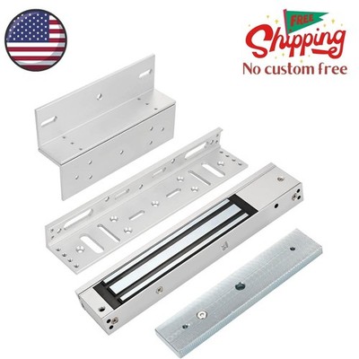 Electromagnetic Lock with Z and L Bracket 280KG 600LBS Holding Force ...