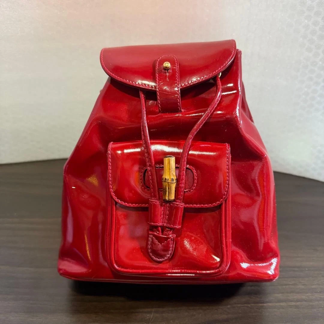 Gucci Bamboo Shoulder Bag Red Bags & Handbags for Women for sale