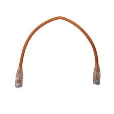 Image of Generic 0.3m CAT6 UTP RJ45 Ethernet Patch Cable Orange