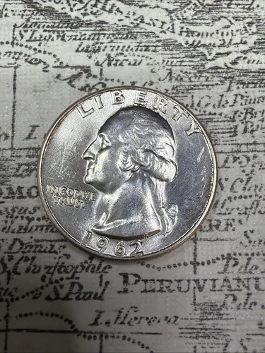1962 Washington Quarter MS Beautiful coin - WQ08