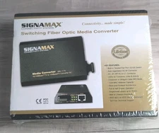 SignaMax Switching Fiber Optic Media Converter 065-1110