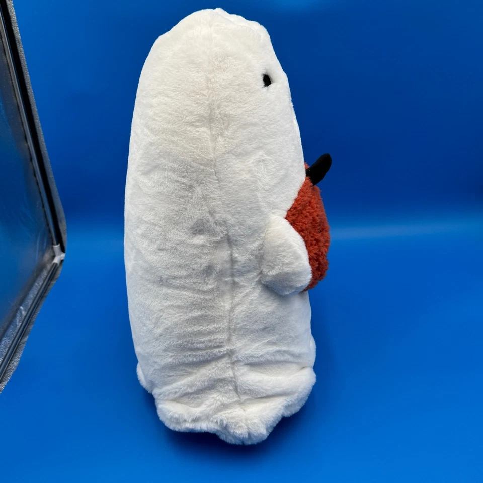 Martha Stewart 万圣节 Ghost Holding 南瓜 毛绒枕头 BOO! -22英寸 — 第 4/4 张图片