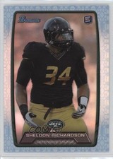 2013 Bowman Prism 72/99 Sheldon Richardson #133 fm0