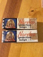 Norelco Projection Lamps Lot Of 2 120V 600W UNTESTED SOLD AS IS Sealed Boxes