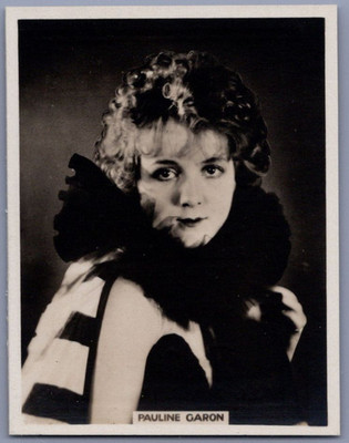 1925 Rothman's Cinema Stars - #18 Pauline Garon