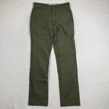 Flint and Tinder 50/50 Sateen Military Pants 30x31 Army Green Huckberry Gorpcore