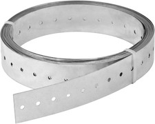 32ft Tension Tie Strapping27 Gauge Steel Coil Strapping 1-5/8'' Width Perfora...