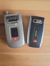 Two Vintage Mobile Phones (Flip Style), 1  x  Sharp GX30 & 1  x Sharp GX25