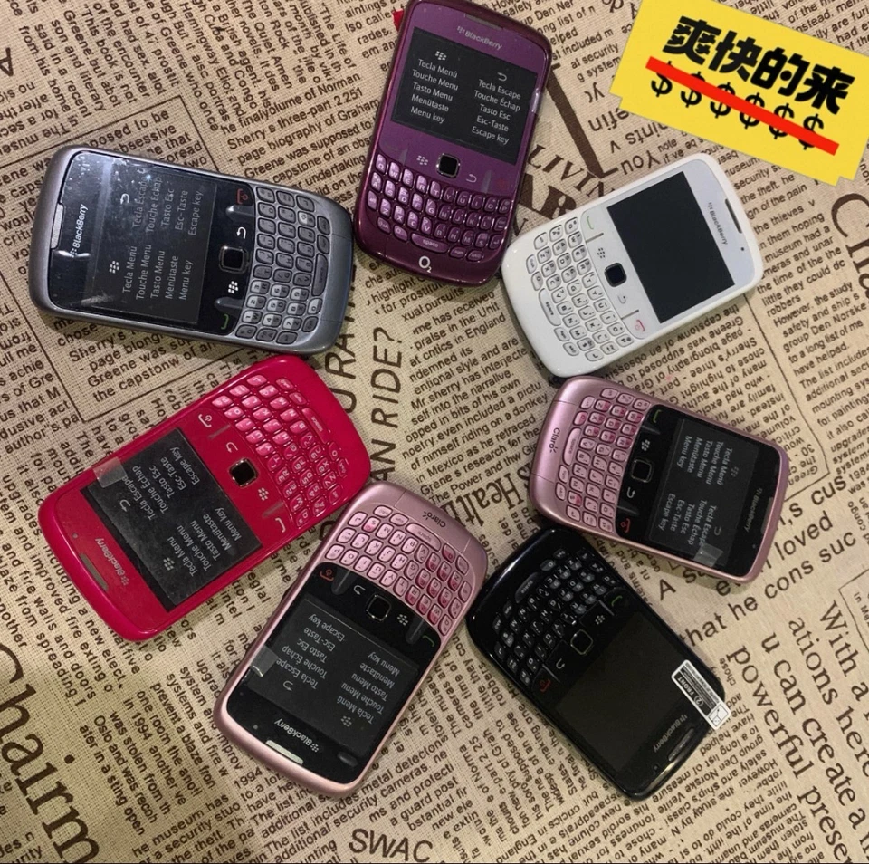 Unlocked Original BlackBerry 8520 GSM 2G 850/900/1800/1900 BlackBerry OS Phone - Image 2 of 4