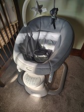 Graco Soothe 'n Sway LX Baby Swing with Portable Bouncer- Derby