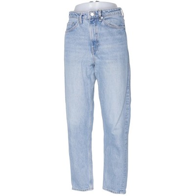 Weekday, Jeans, Größe: 28/30, Lash Extra High Mom Jeans, Blau, Baumwolle #k5w