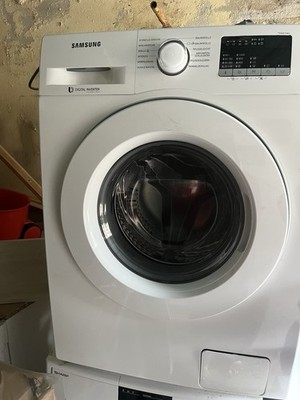 Samsung Frontlader Waschmaschine Weiß Digital Inverter, Schnell/Mix/Wolle