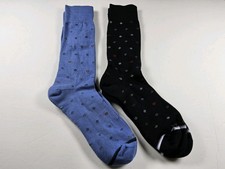 Bombas Lightweight Dress Calf Socks Lot Of 2 Pairs Size L