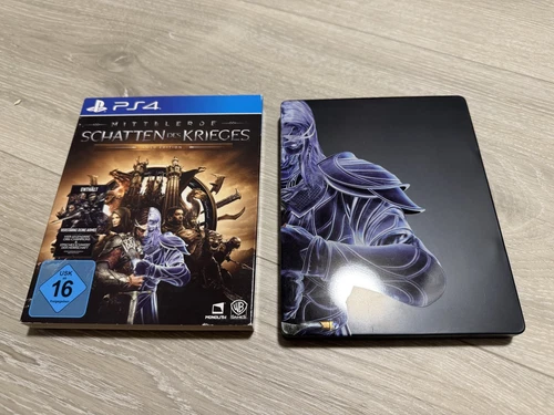 Sony Playstation 4 - Mittelerde: Schatten des Krieges Steelbook Gold Edt. - Bild 1 von 3