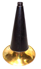 VICTOR DISC PHONOGRAPH 14" HORN SCREW STYLE