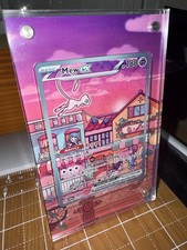 Mew ex 053 Sv: Scarlet & Violet Promo Magnetic 🧲 Extended Art Case