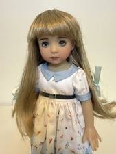 New Wig for Dianna Effner Little Darling doll - Dark Blonde Wig Size 7-8