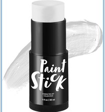 Spooktacular Creations Halloween Makeup Face and Body Paint Makeup Stick - White