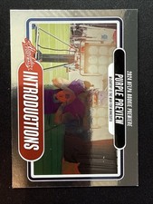 2024 Panini Absolute Introductions #I-JMY J.J. McCarthy Purple Preview RC Viking