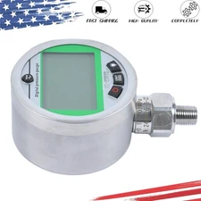 Digital Pressure Gauge 70MPA/10500PSI Accuracy 1% FS NPT1/4 G1/2 M101 Interface