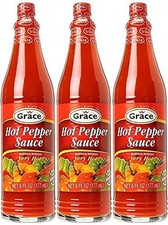 Grace Hot Pepper Sauce 6 FL Oz 3pk Grace Hot Pepper Sauce 6 FL Oz 3pk - Image 1