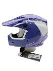 Bell Adult's MX-9 MIPS Dirt Bike Helmet Dart Purple/White Size Large-7157444