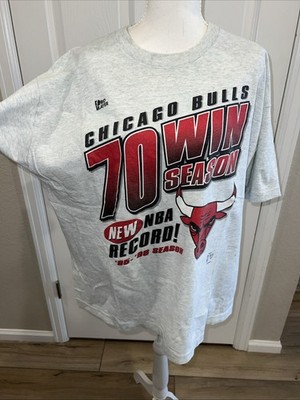 Vintage 1996 Pro Player Chicago Bulls 70 Win Season T-Shirt Large Mens RARE