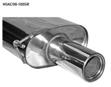 Bastuck Duplex Racinganlage ab Kat Honda Accord 8 CU1 ab Bj.08 je 100mm gerollt