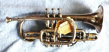 Antique / Vintage Cornet - Bohland Fuchs - Silver Plated