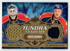 08-09 UD Artifacts Tundra Tandems  Tomas Vokoun--Jay Bouwmeester  /25  Jerseys