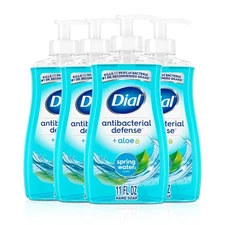 Dial Antibacterial Liquid Hand Soap Spring Water Scent 11 fl oz Pack Of 4